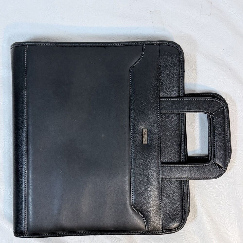 Franklin Covey Day One Monarch Zip 3 Ring Briefcase Binder